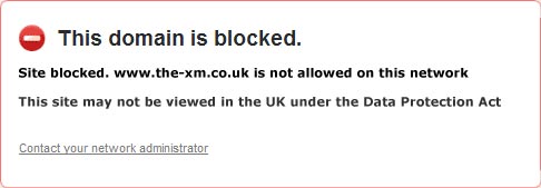 domain blocked